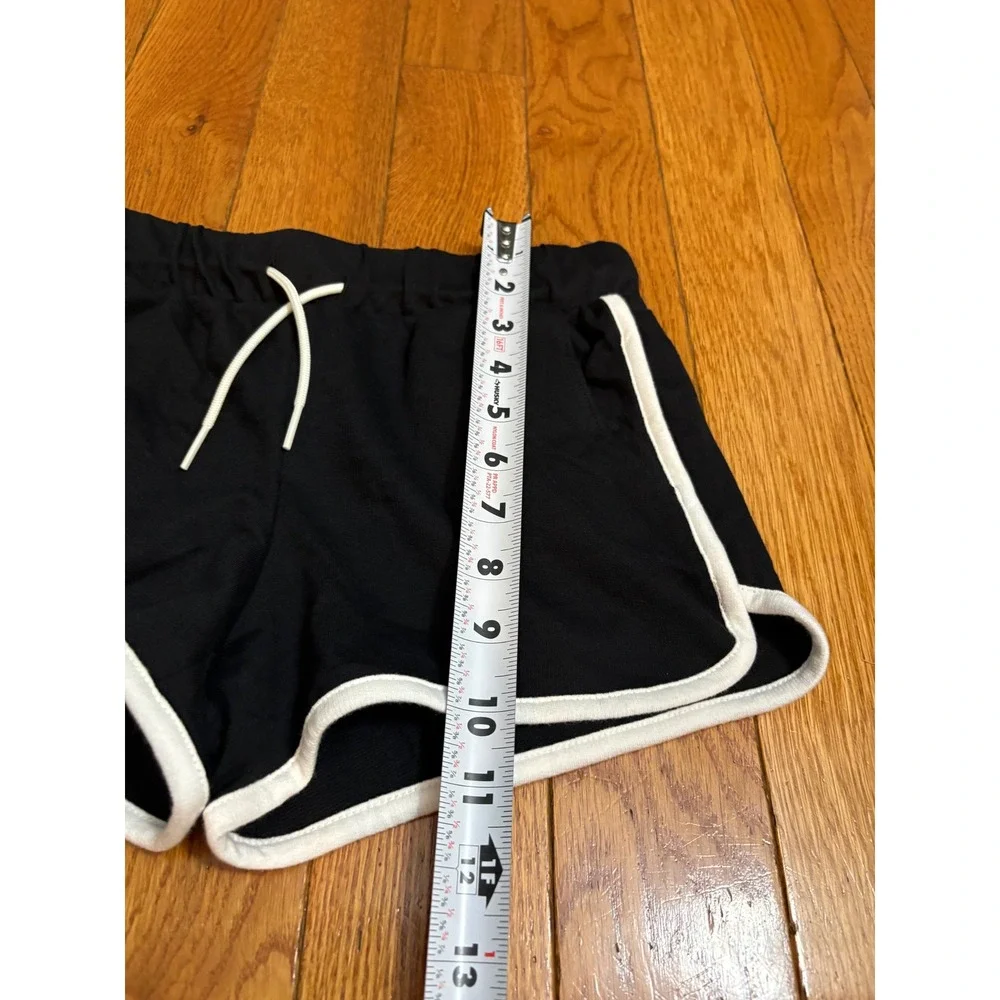 NWOT Old Navy Kids Black Dolphin Athletic Shorts L 10-12 Drawstring Activewear